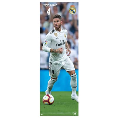 Real Madrid CF Ramos Door Poster