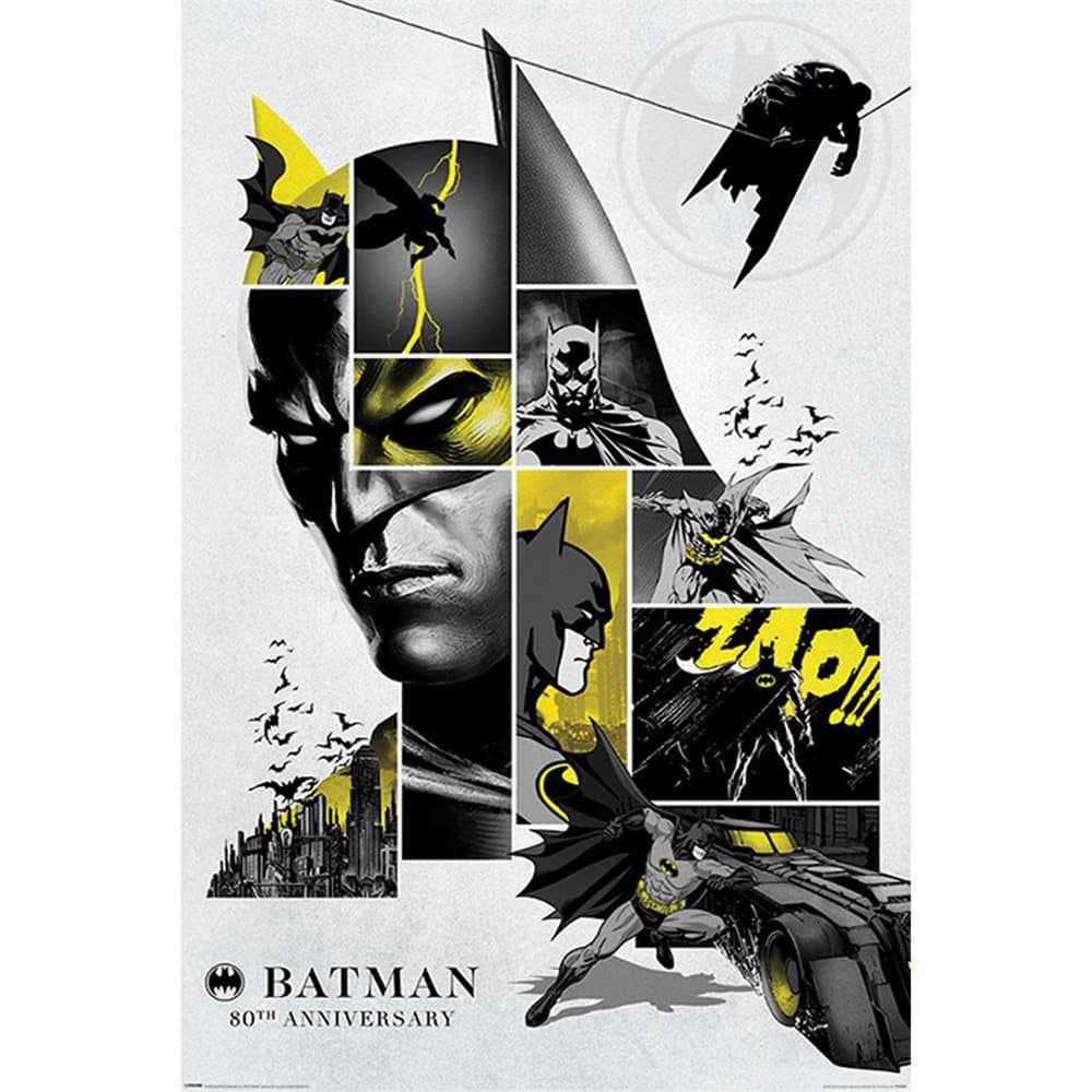 Batman 80th Anniversary 122 Poster