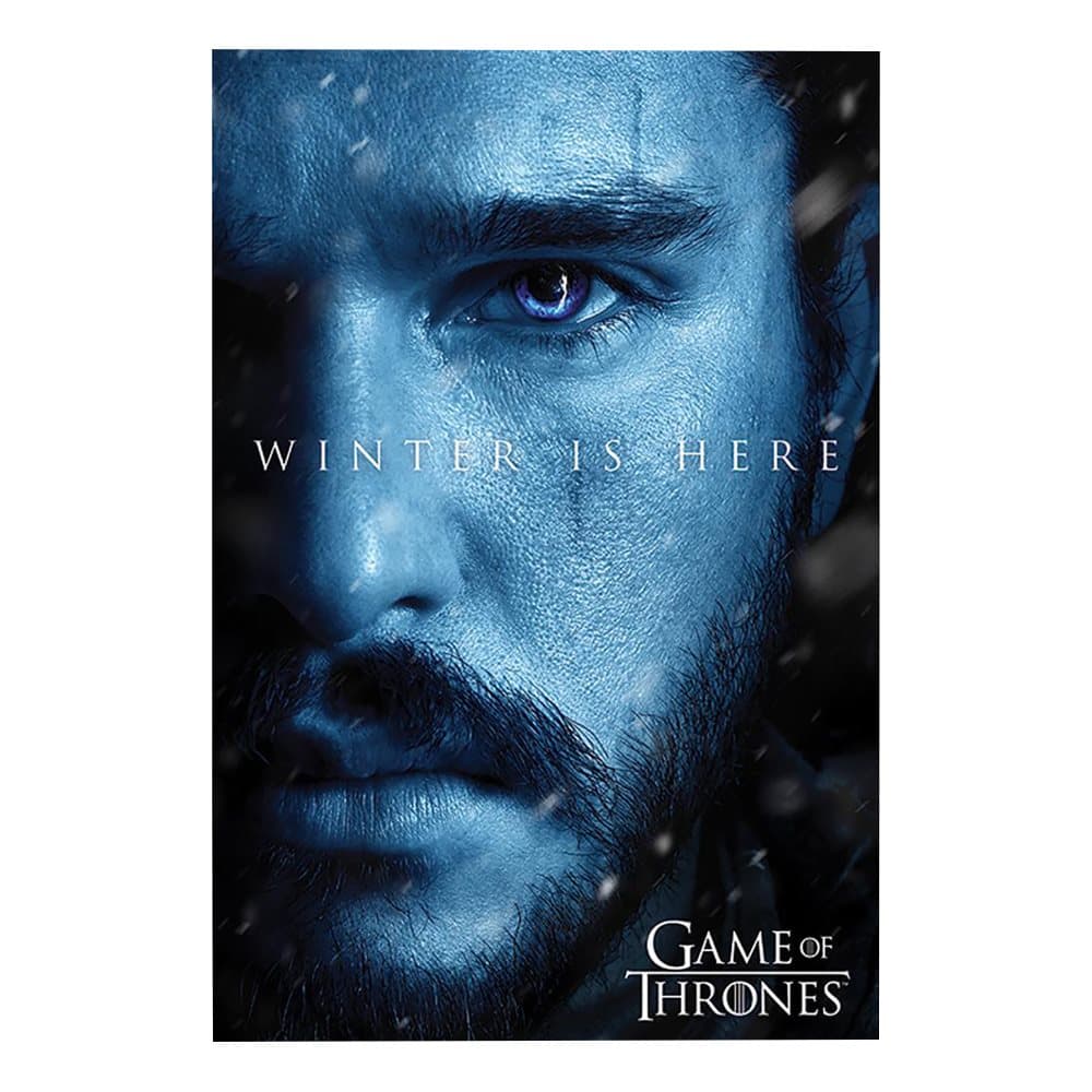 Game Of Thrones Jon Snow Winter Poster