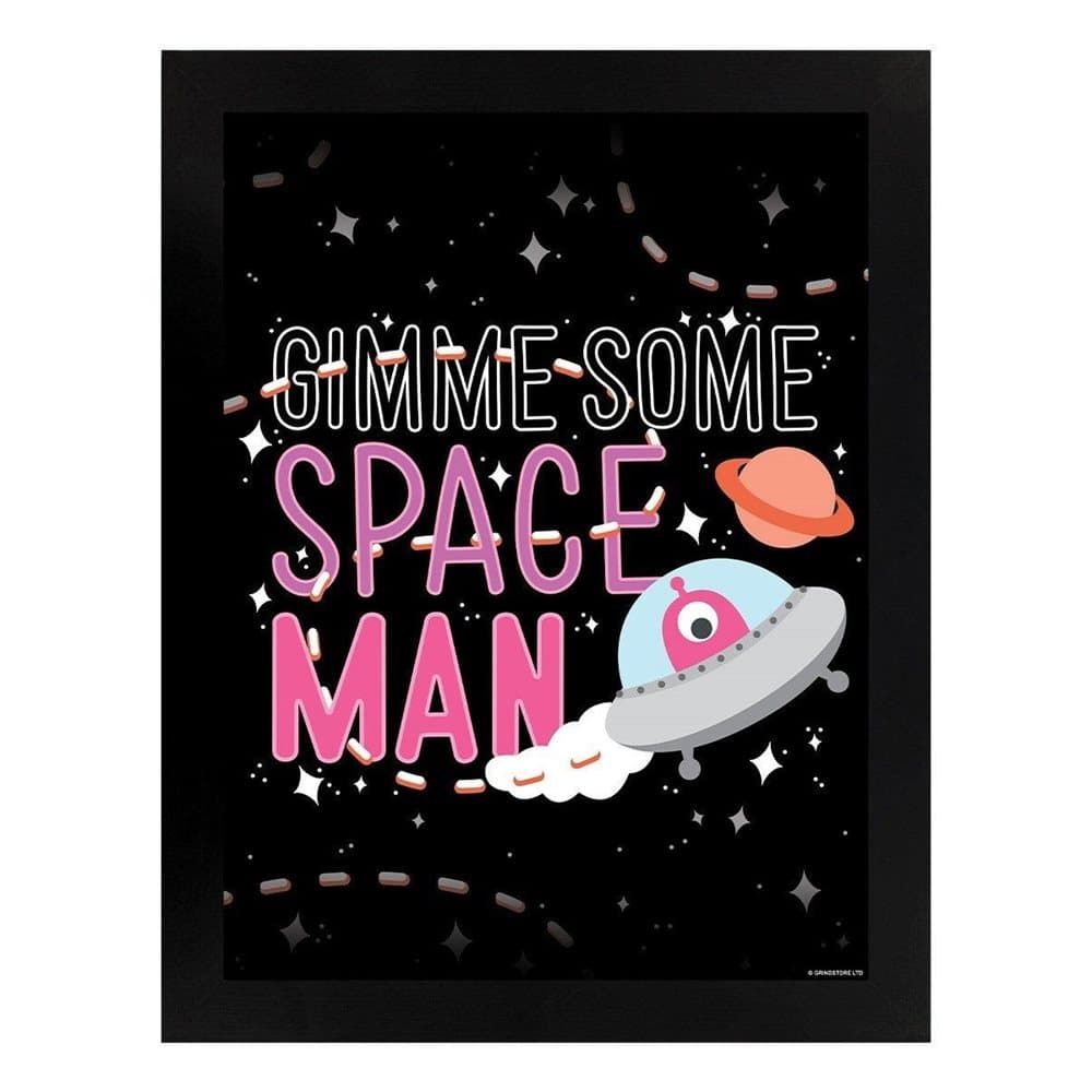 Grindstore Gimme Some Space Man Framed Mini Poster