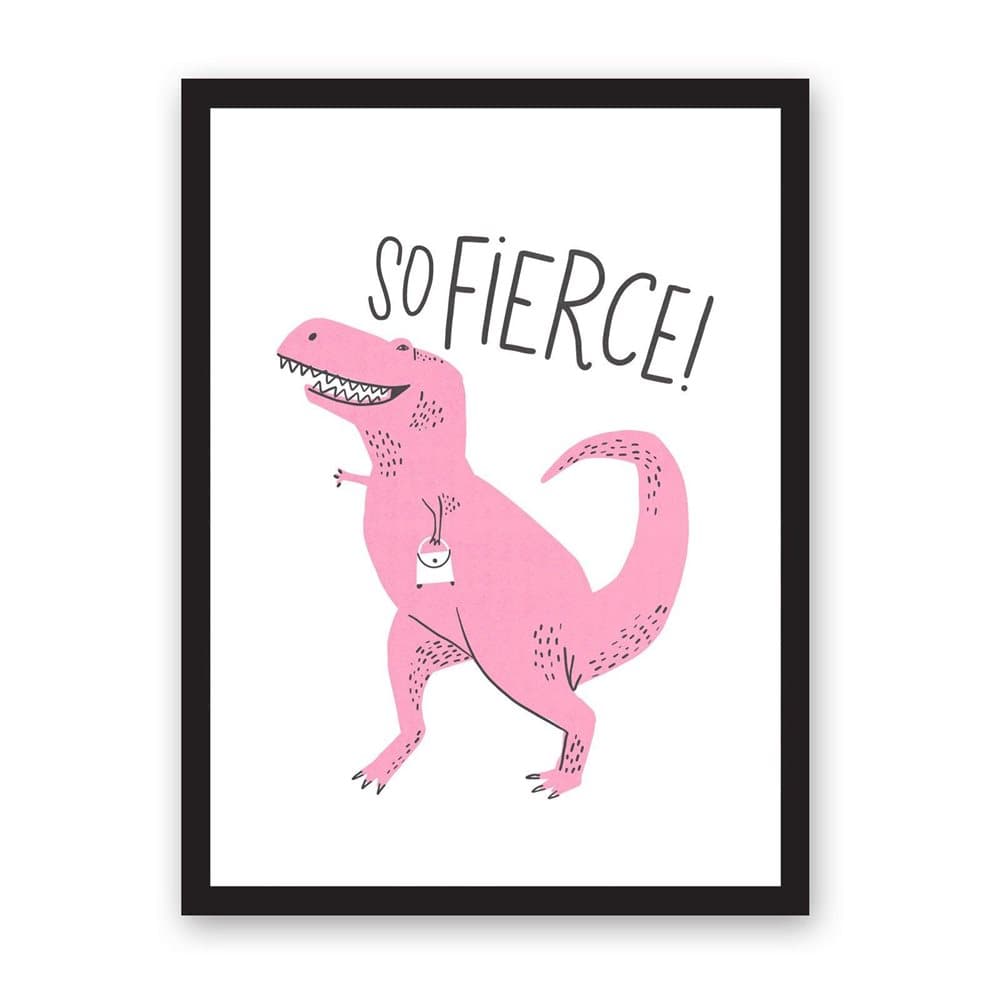 Ohh Deer So Fierce A3 Riso Print