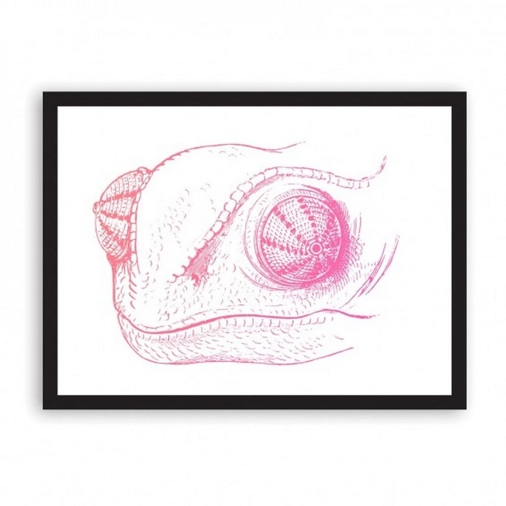 Ohh Deer Chameleon A3 Riso Print