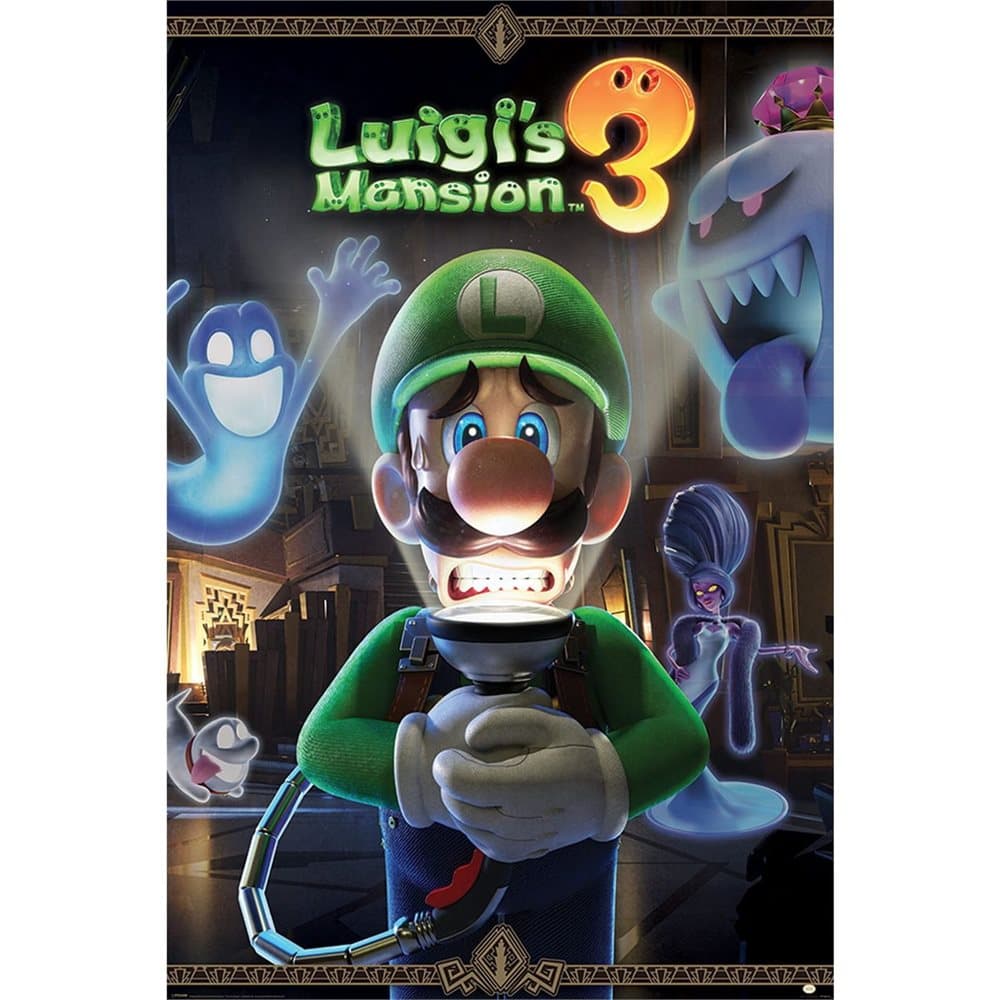 Luigis Mansion, Maxi Poster - In for a Fright