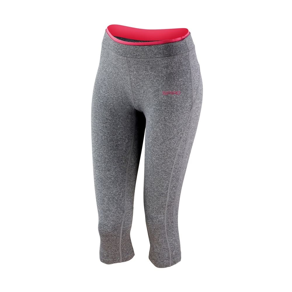 Spiro Kvinnors / damer Fitness Capri byxor / bottnar