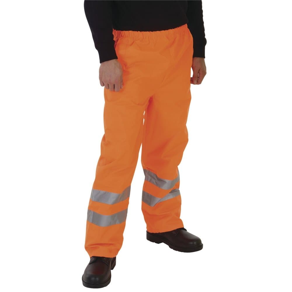 Grafters Unisex säkerhet Hi-synlighet Vattentät över byxor