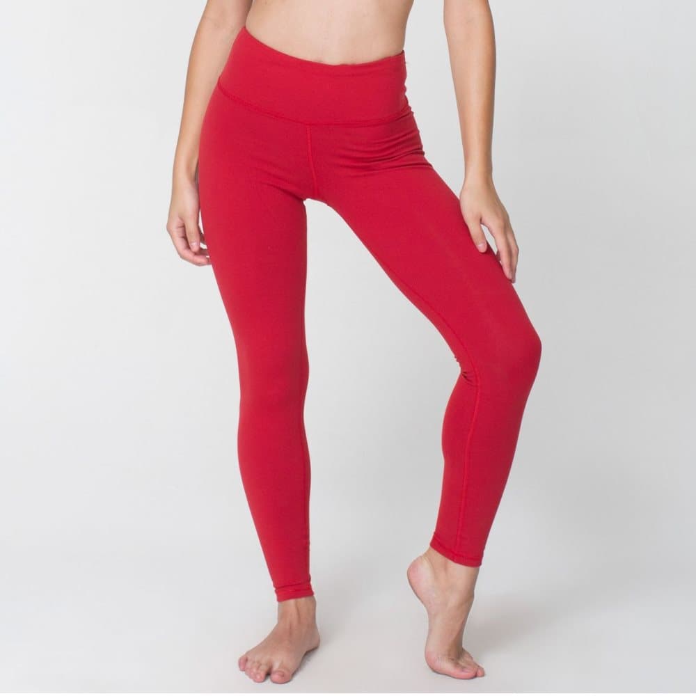 American Apparel Kvinnor / damer vanliga fitness leggings / bottnar