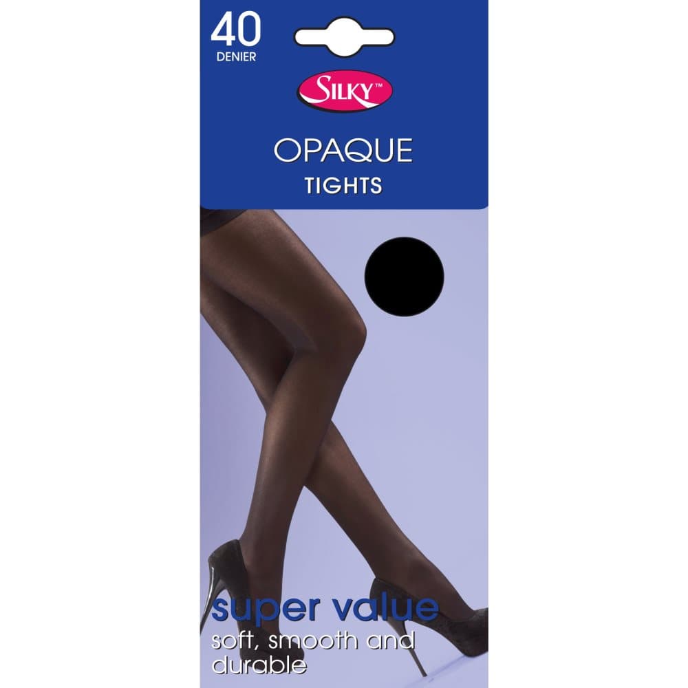 Silky Kvinnor / damer Opaque 40 Denier Budget Tights (1 par)