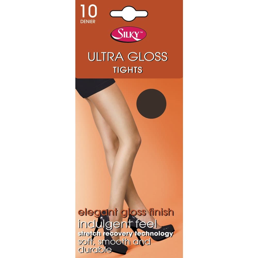 Silky Ultra Gloss Tights för kvinnor / damer (1 par)