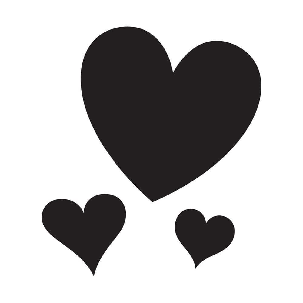 Glamourati Häst stencil design