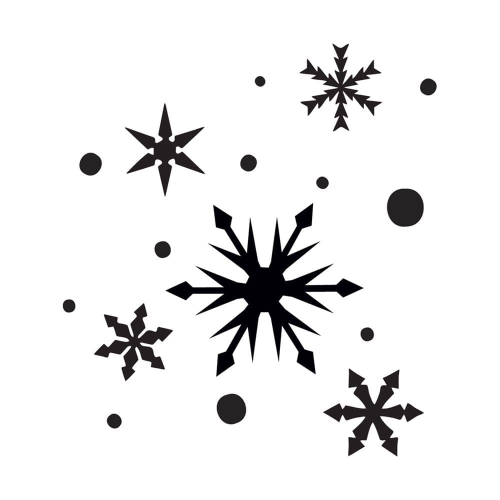 Glamourati Christmas Horse Stencil Design