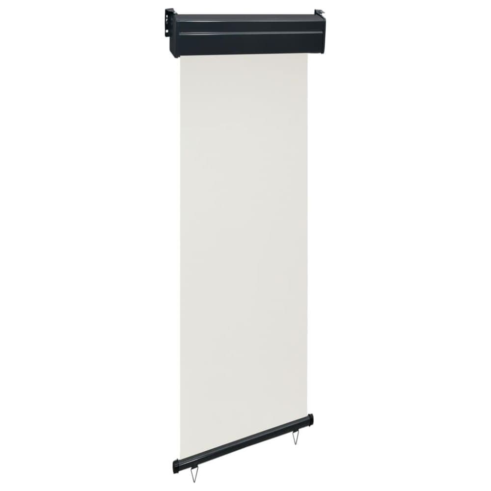 vidaXL Parvekkeen sivumarkiisi 60x250 cm kerma