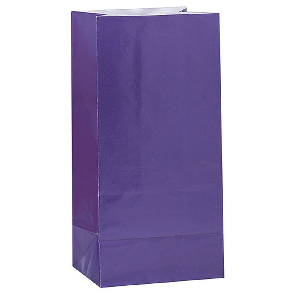 Unique Party Paper Party Bags (Pack Of 12)