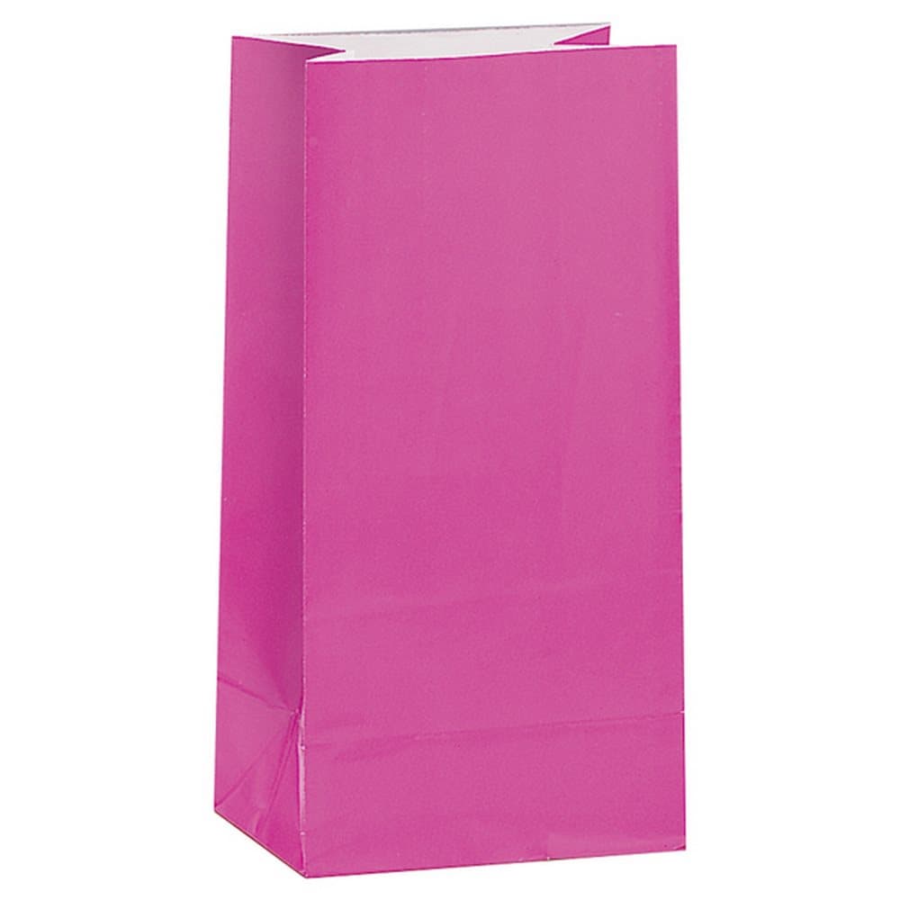 Unique Party Paper Party Bags (Pack Of 12)