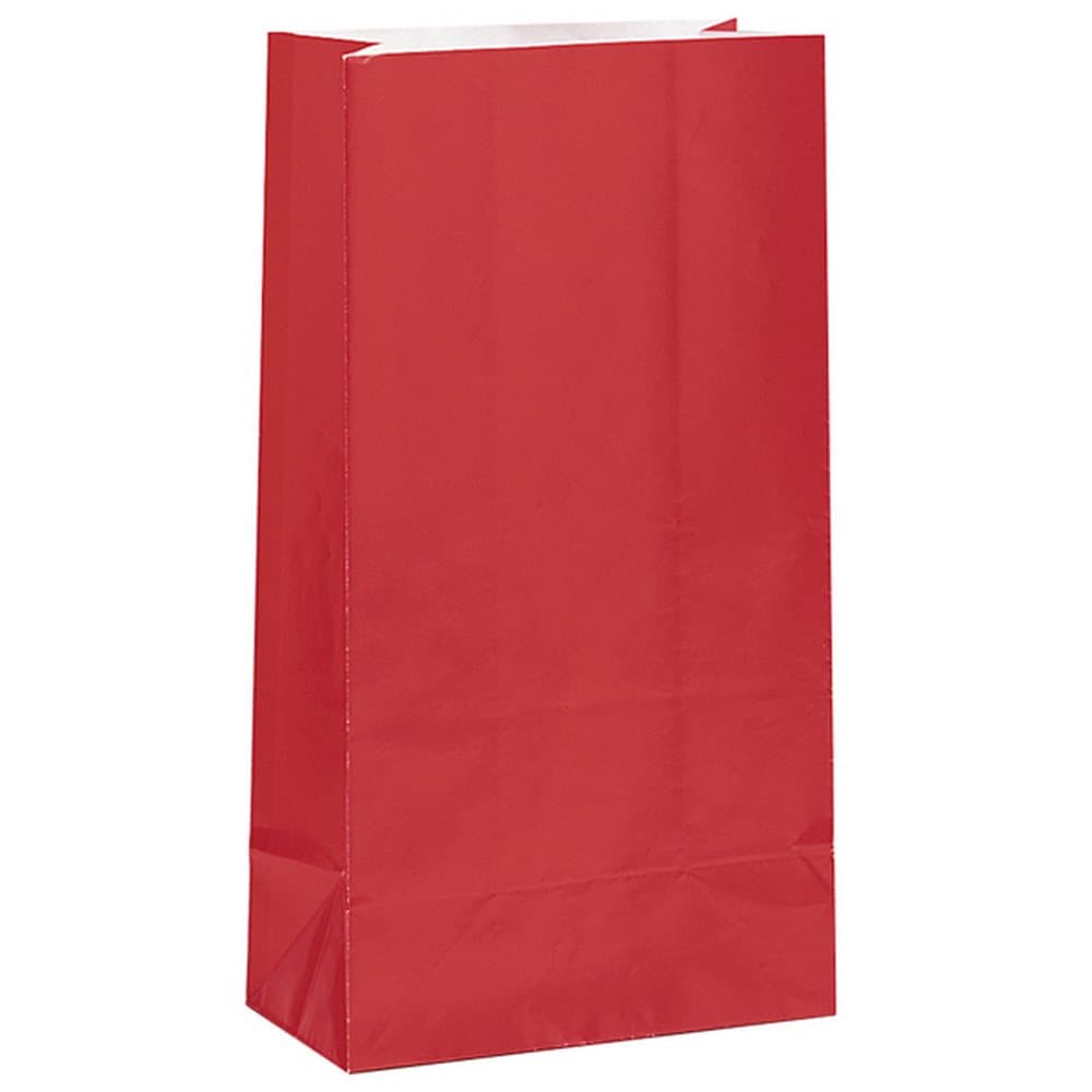 Unique Party Paper Party Bags (Pack Of 12)