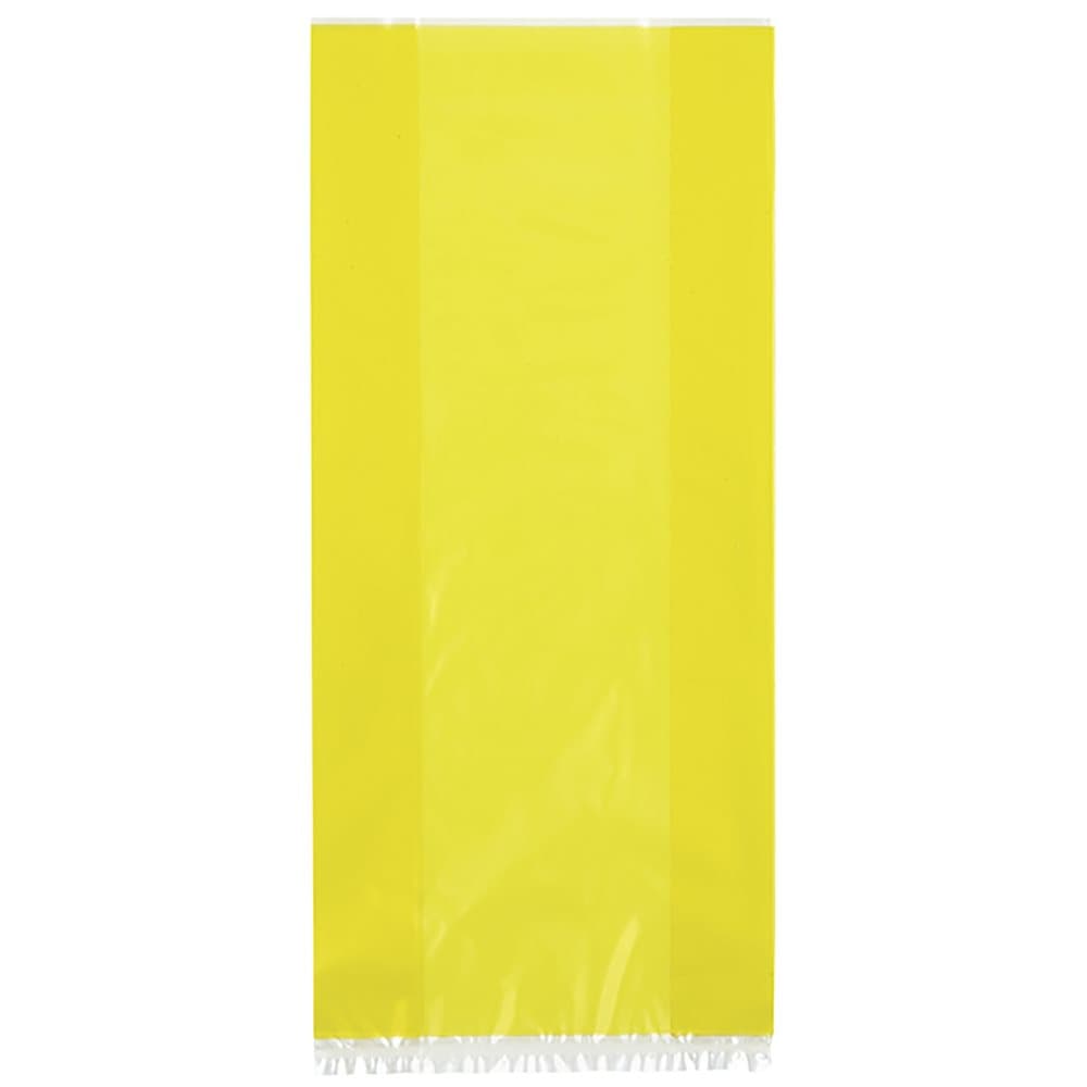 Unique Party Cello Treat Bags With Ties (Pack Of 30)