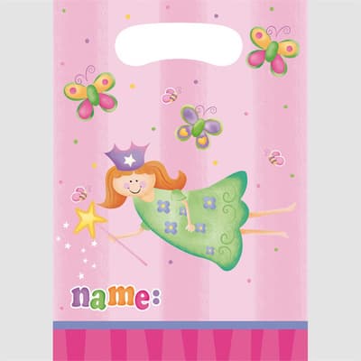 Creative Party Childrens Girls Fun At 1 Loot Bags (Pack Of 8)
