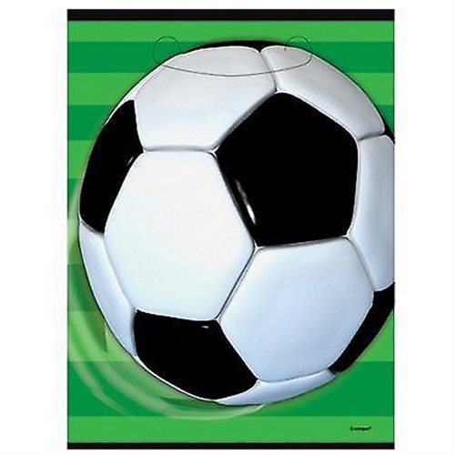 Bild av Unique Party Fotbollsfestväskor (paket med 8)