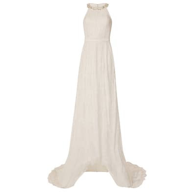 Little Mistress Womens/Ladies Lace Sheath Bridal Dress