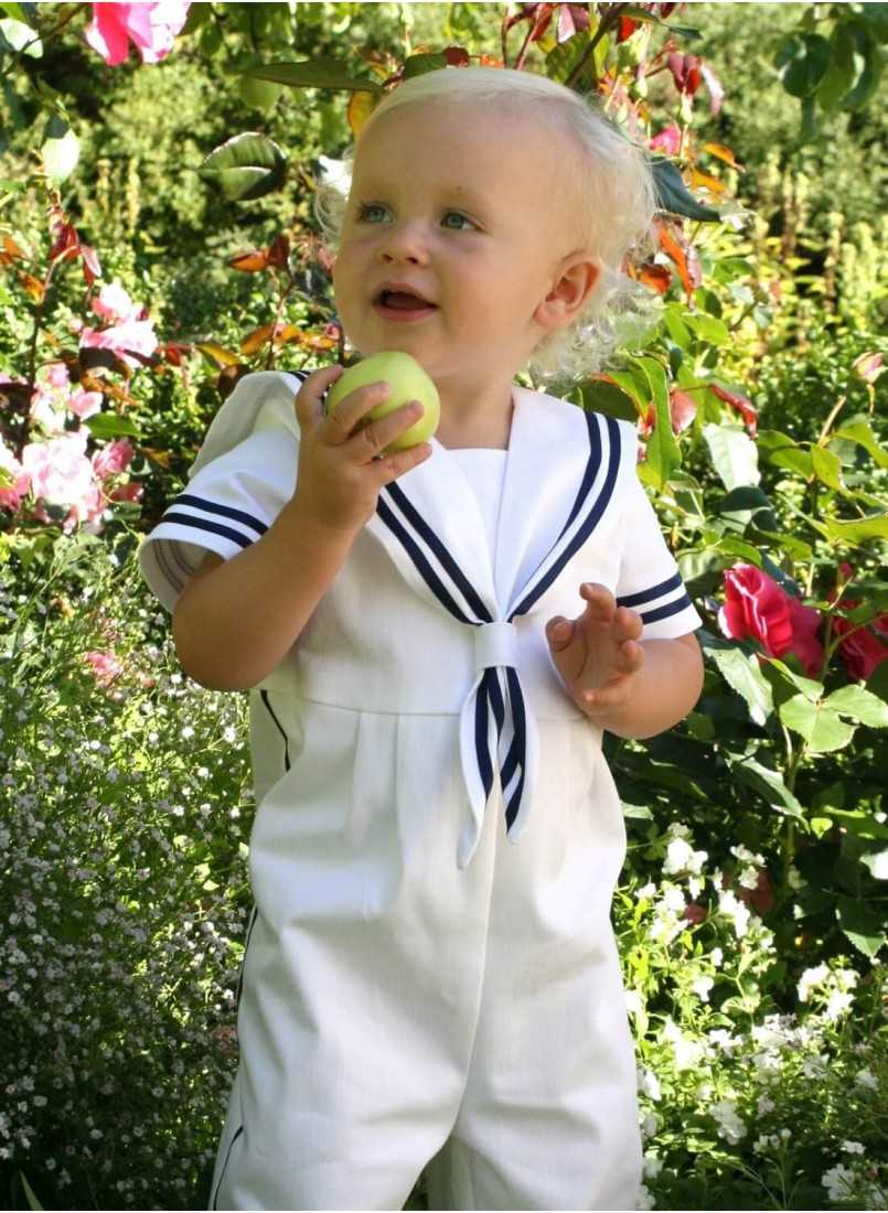 Dopkostym Grace of Sweden - Sjömanskostym till baby