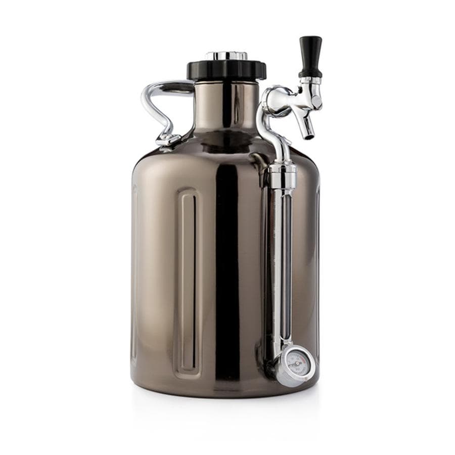 uKeg 128 Oz (3.8 liter) Black Chrome