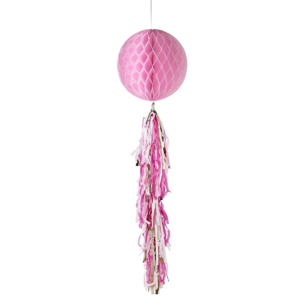 Honeycomb Rosa/Silvertassel - Decadent Decs Talking Tables