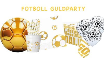 Fotboll Party Färdigt Kalaspaket Tlil Barnkalas