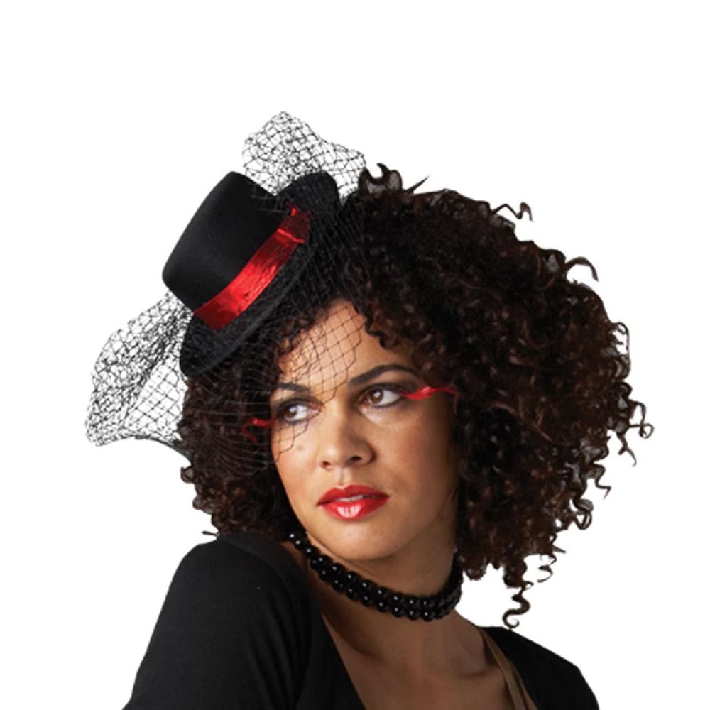 Bristol Novelty Unisex Adult Burlesque Mini Top Hat