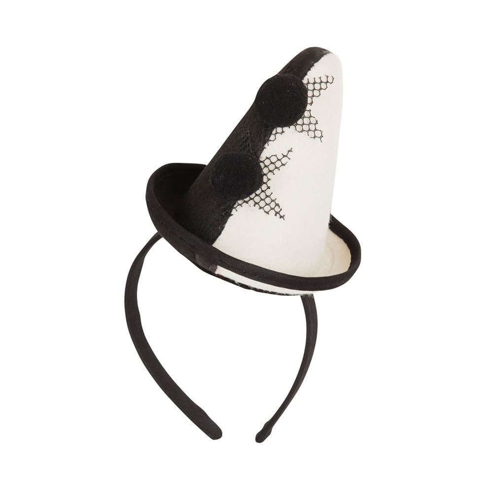 Bristol Novelty Unisex Adults Clown Pierrot Hat on Headband
