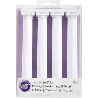 Wilton Grecian Pillars 17,5 cm pk/4