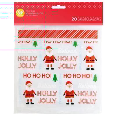 Wilton Resealable Bags Holly Jolly pk/20