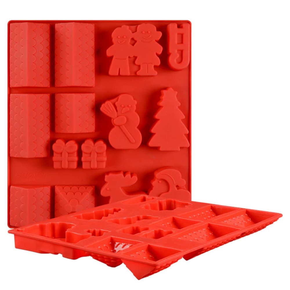 Pepparkakshus Silikonform