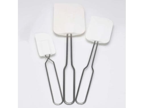 Dejskraber 32 cm Flad Rustfri stål Tåler 225C,24 stk/pk