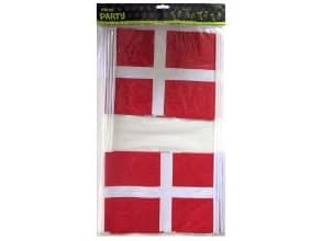 Flag Dannebrog A4 på Plastpind,16 pk x 6 ps x 8 stk/krt