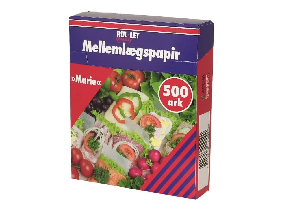 Mellemlægspapir kæmpe 14,5x12cm 500stk/pak - (500 stk.)