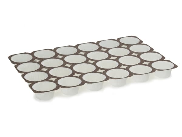 Muffinform på papplade stor NTS.4 63x36mm 24st/pl 50pl/pak - (50 stk.)