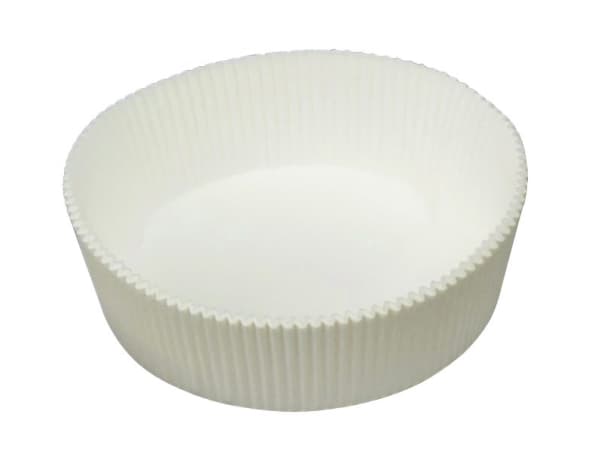 Bageform pergament nr. 1220 145x37mm skærekage 1000stk/pk - (1000 stk.)