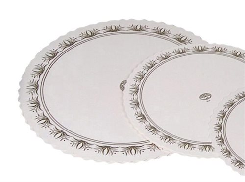 Bild av Kagepap m/guldtryk Ø31,5cm 250stk/pak - (250 stk.)