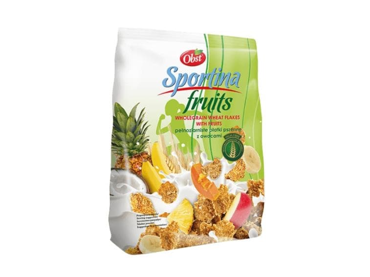 FULL GRAIN FLAKES WITH FRUIT - SPORTINA FRUIT 250G