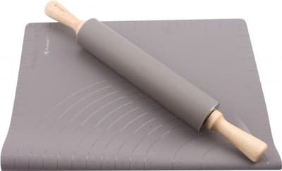 Kassel Silicone wooden board 40x60cm + Kassel rolling pin 93708