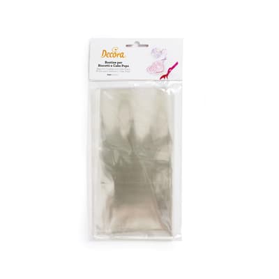 Transparent bags for biscuits, candies and cake pops