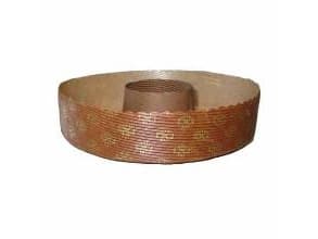 Kageform Ø192x4 mm Rund med Hul i midten Brun/Guld Fluorfri,540 stk/krt