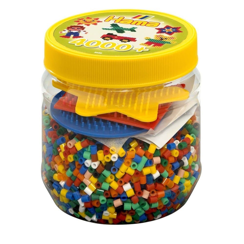 Hama Beads Midi 4.000 perler i en perlaske mix midi