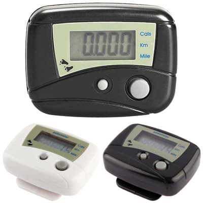 Stegräknare / Pedometer - Räknar dina steg eller km