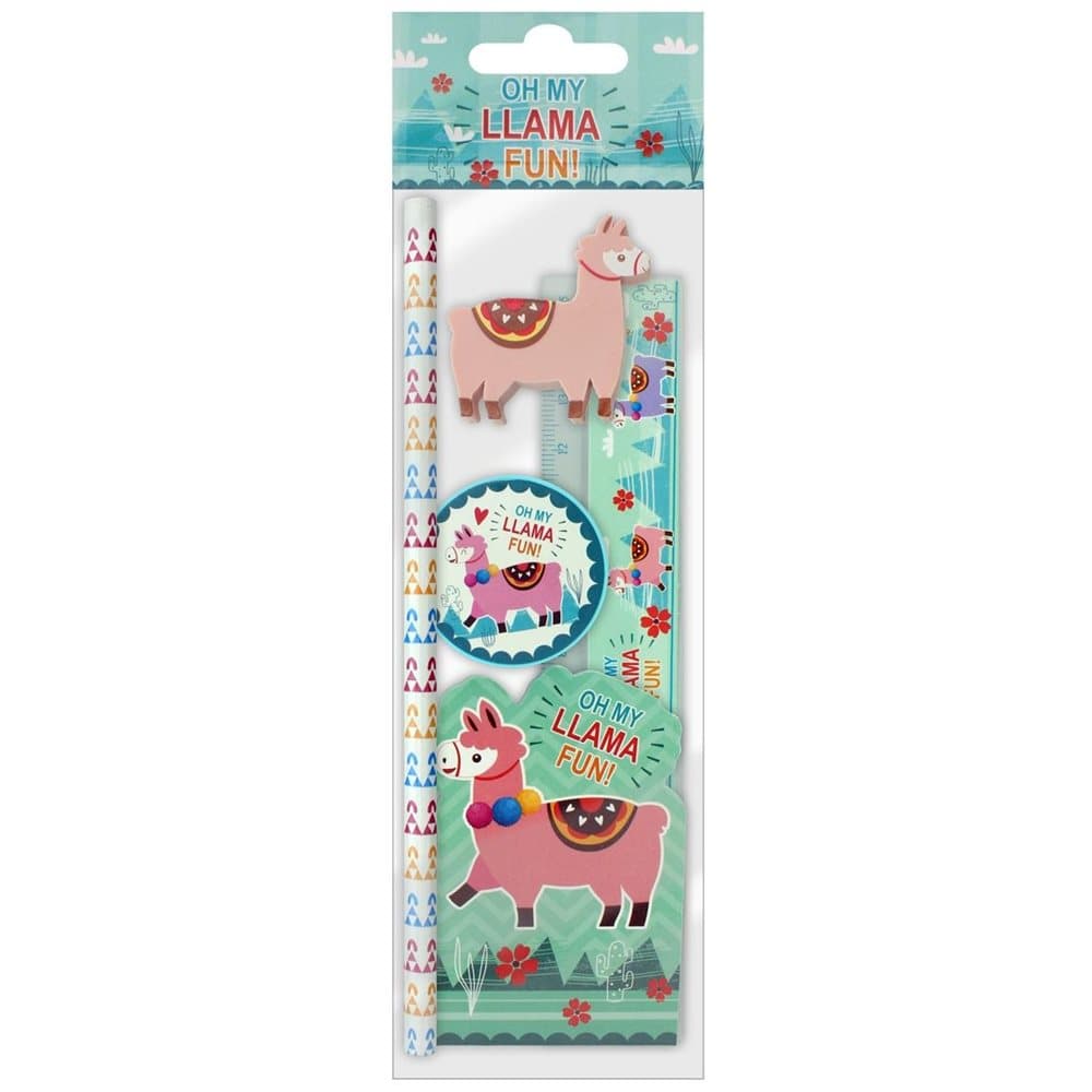 Grindstore Oh My Llama Fun Stationery Set