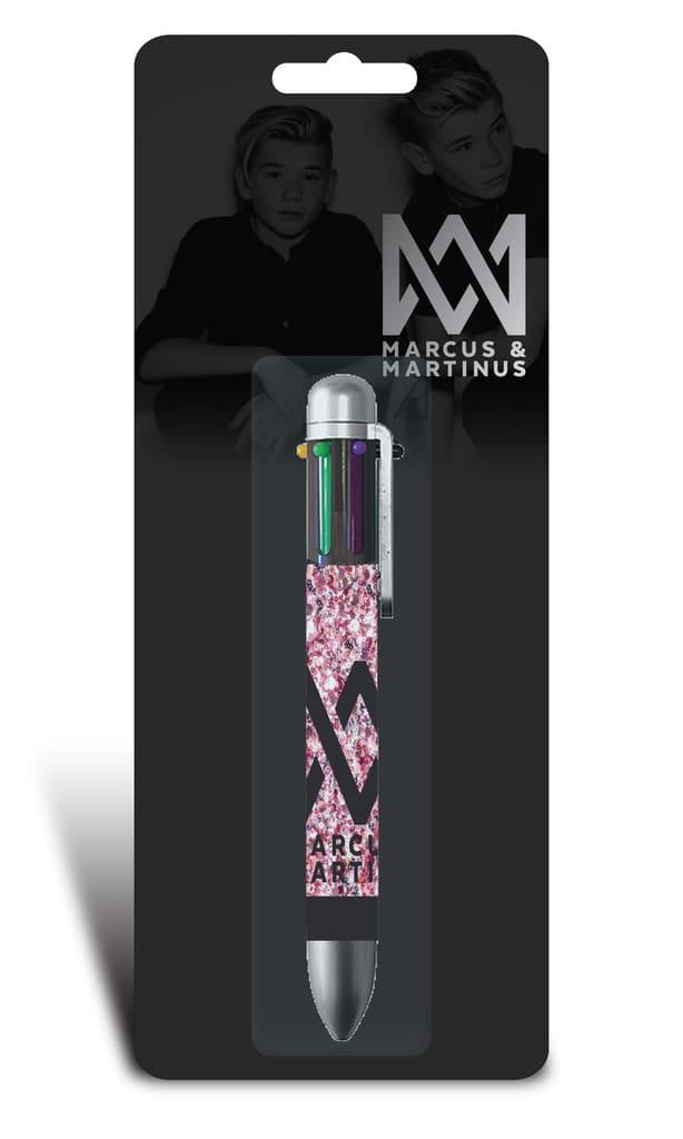 Marcus and Martinus 6 color pen