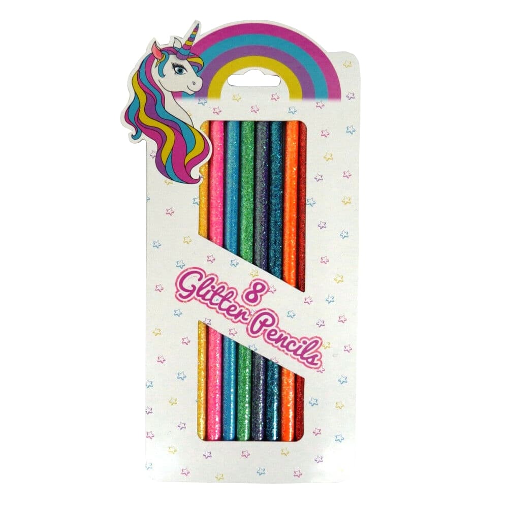 RSW International Unicorn Glitter Pencils