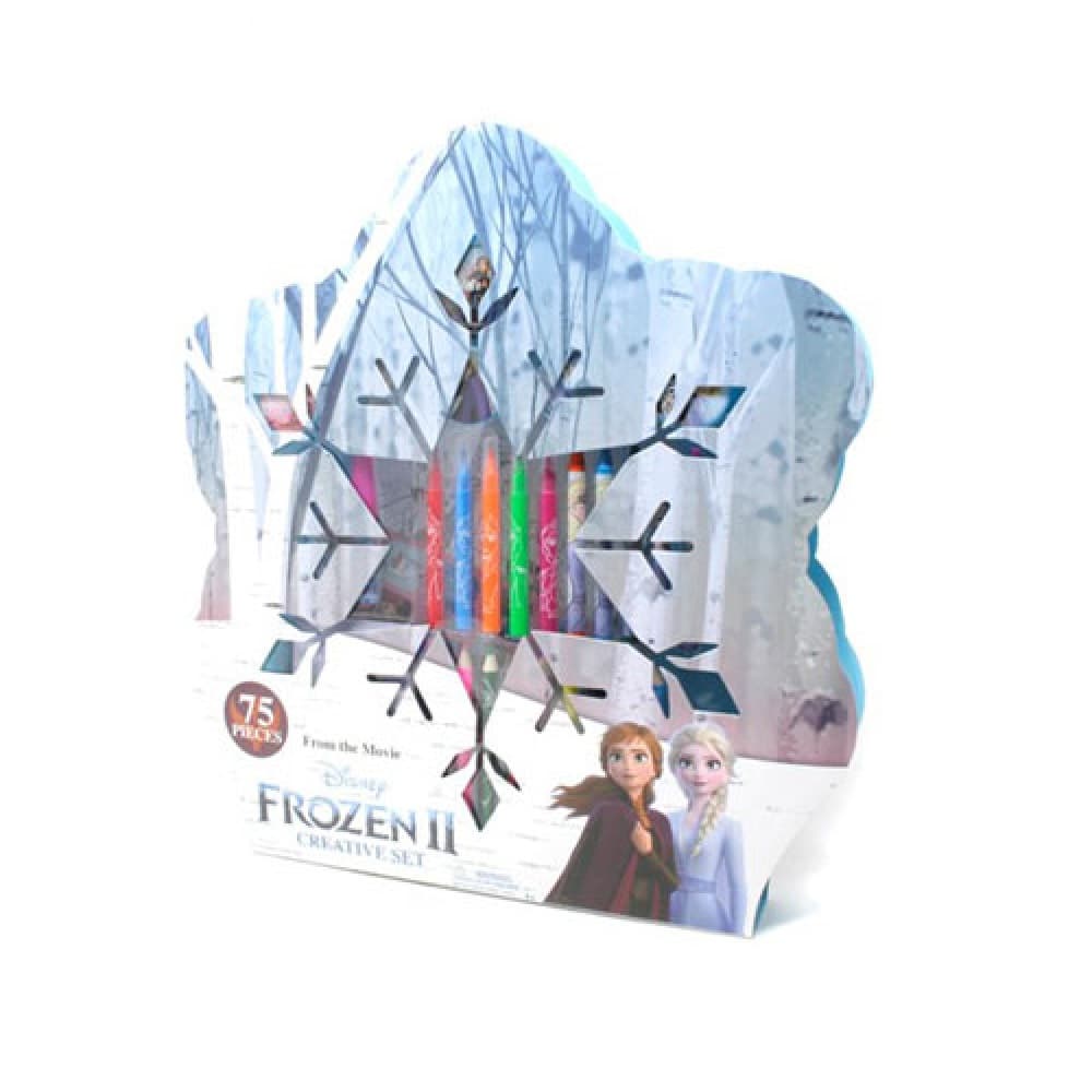 Frozen 2 Childrens/Kids 75 Piece Creative Set