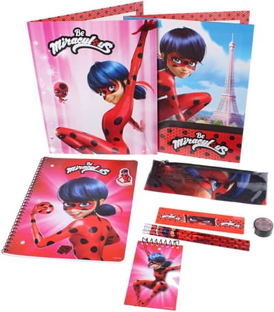 Miraculous Ladybug Stationery Set 11-piece 30x25cm