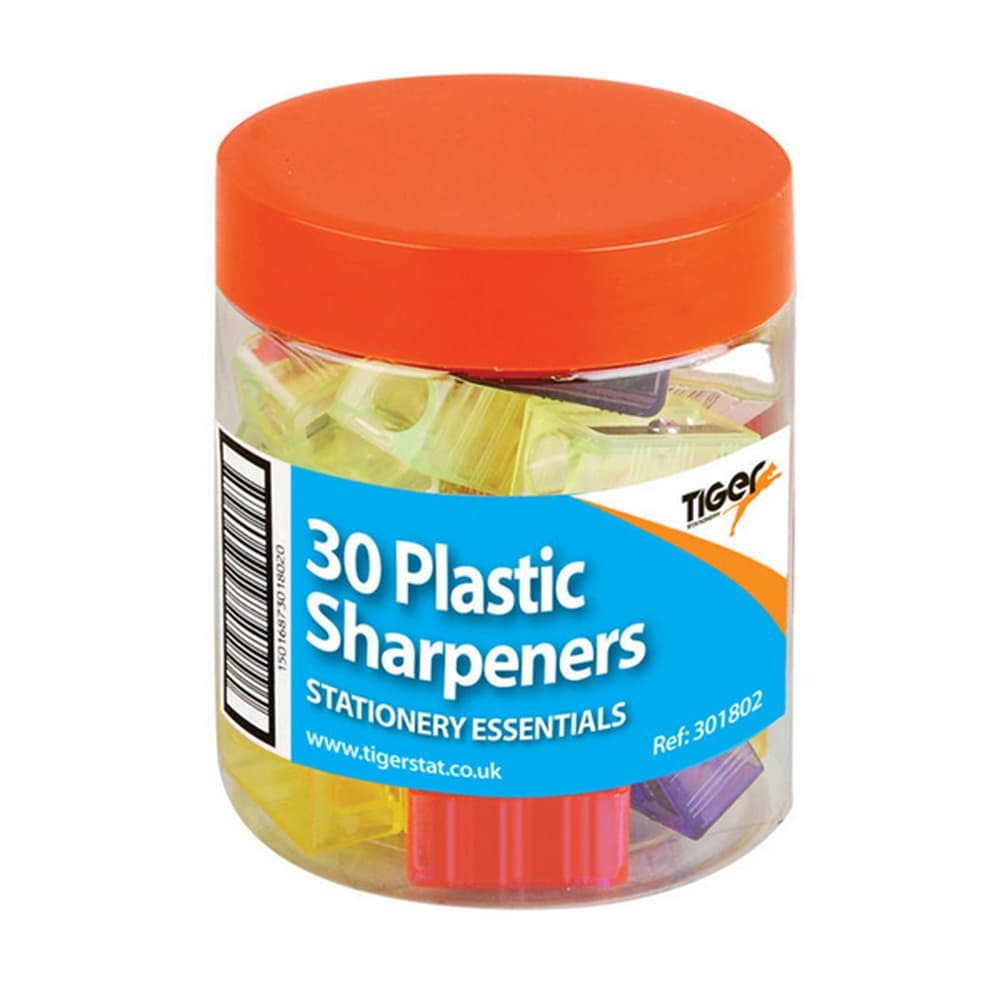 Tiger Stationery Plastic Pencil Sharpeners