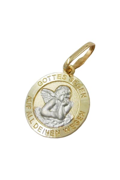 PENDANT BABY'S CHRISTENING GOLD 9KT